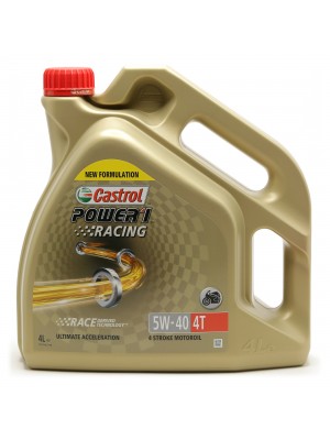 Castrol Power 1 Racing 4T Motorrad Motoröl 5W-40 4l Kanne